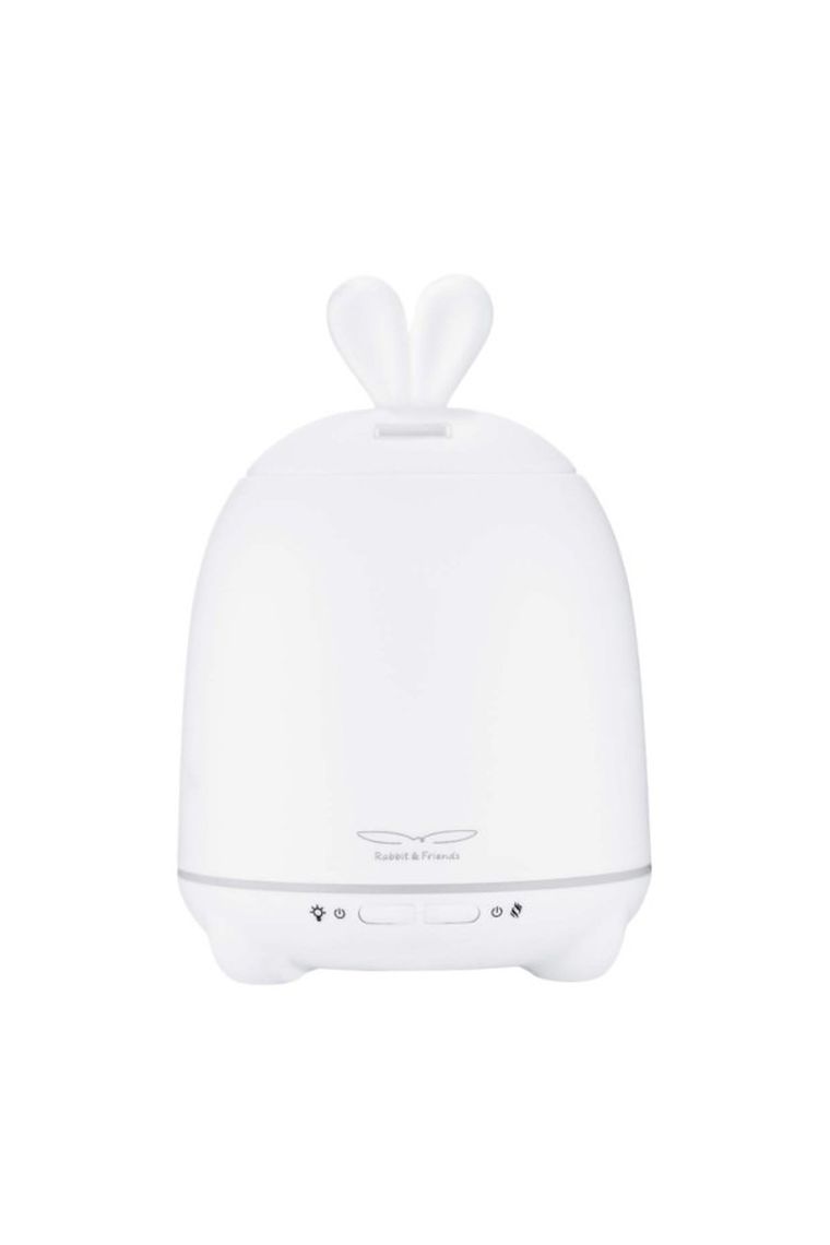Rabbit & Friends, Królik, dyfuzor do olejków z lampką, biała