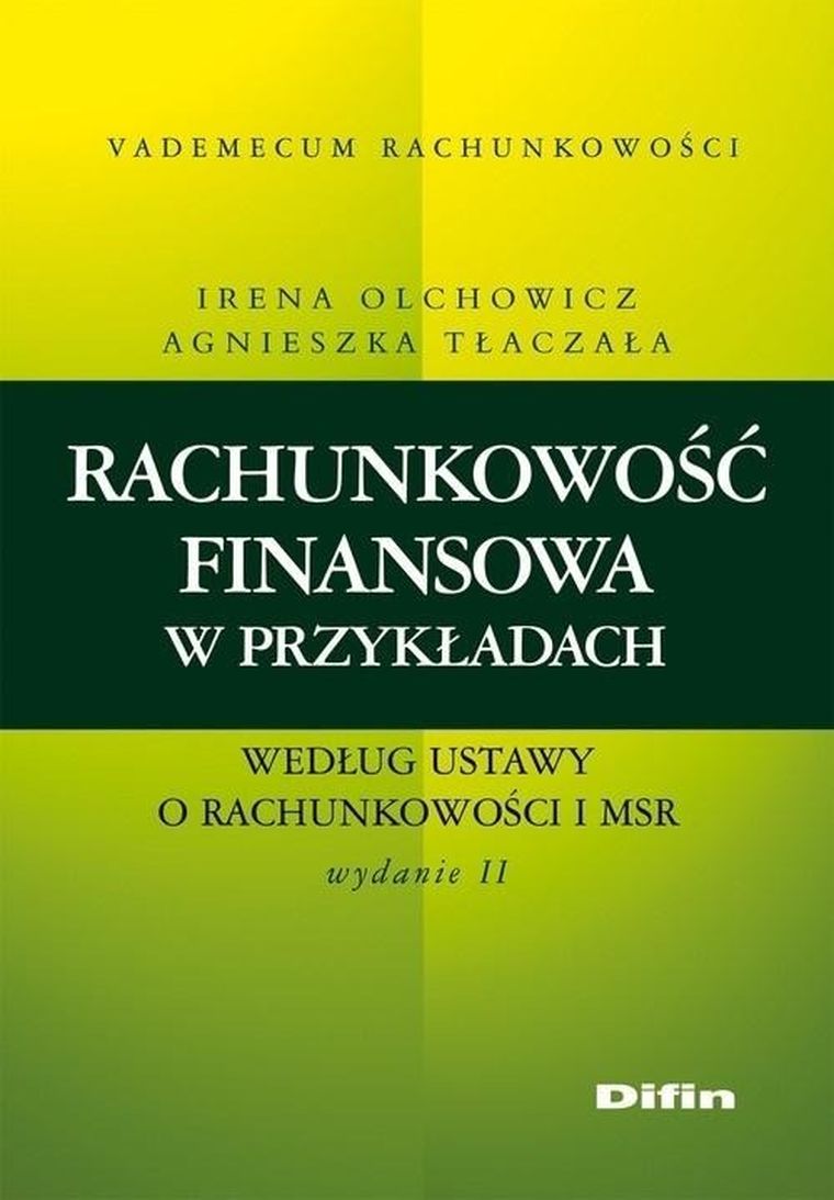 Rachunkowość finansowa w przykładach