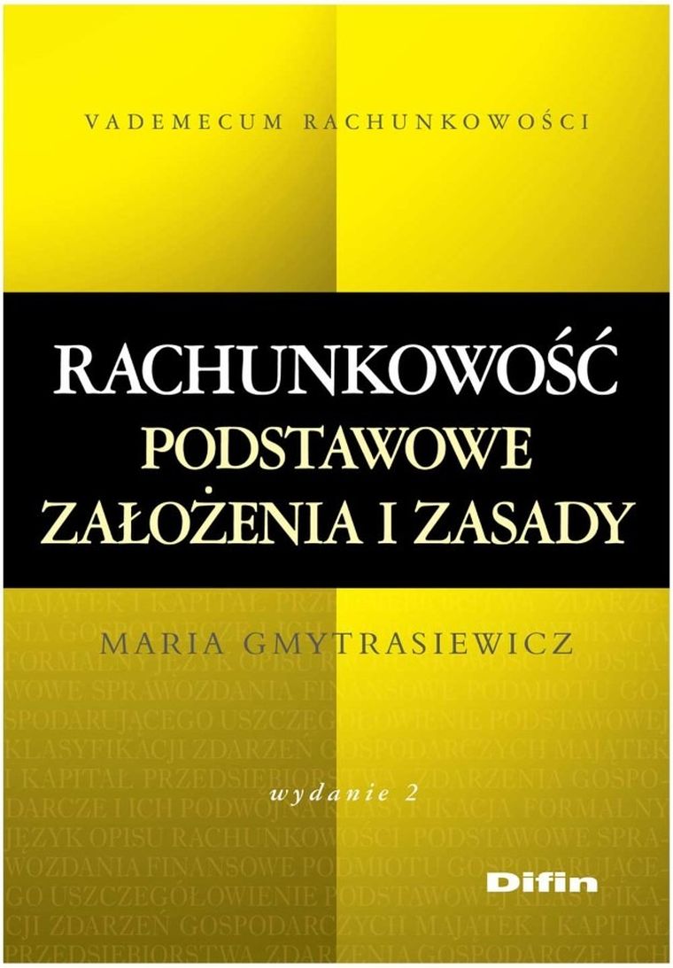 Rachunkowość. Podstawowe założenia i zasady