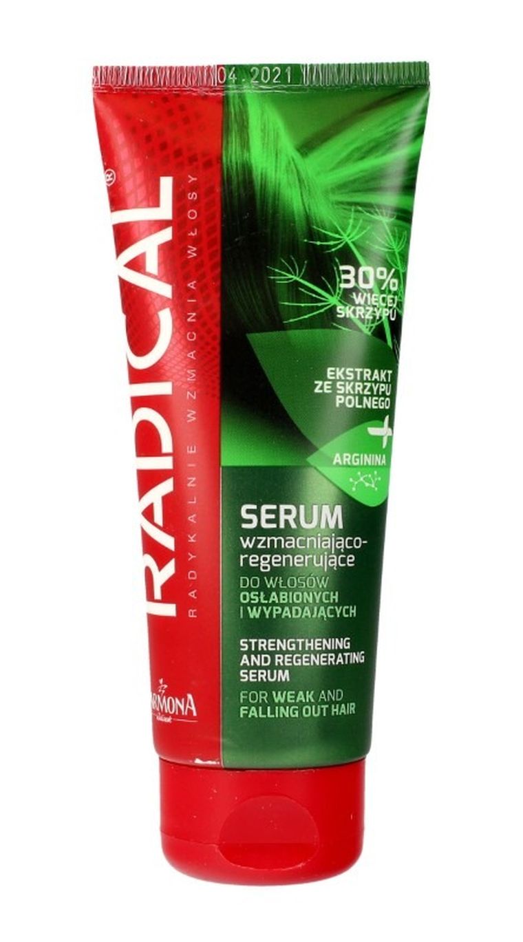 Radical, serum wzmacniająco-regenerujące do włosów osłabionych i wypadających, 100 ml