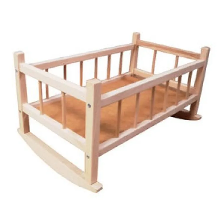 Rafał Magiera, drewniana kołyska dla lalek i misiów