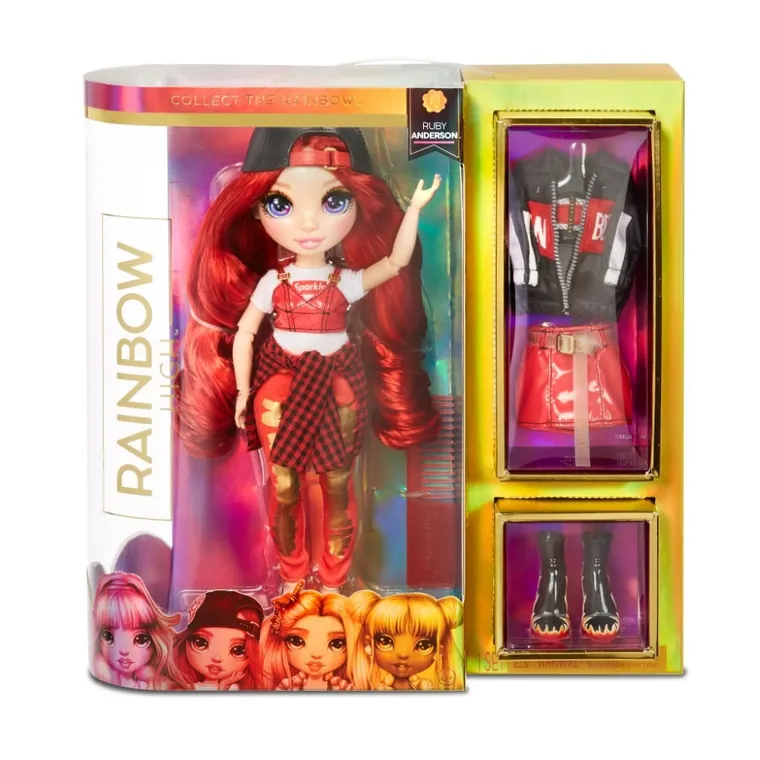 Rainbow High, Ruby Anderson, lalka modowa