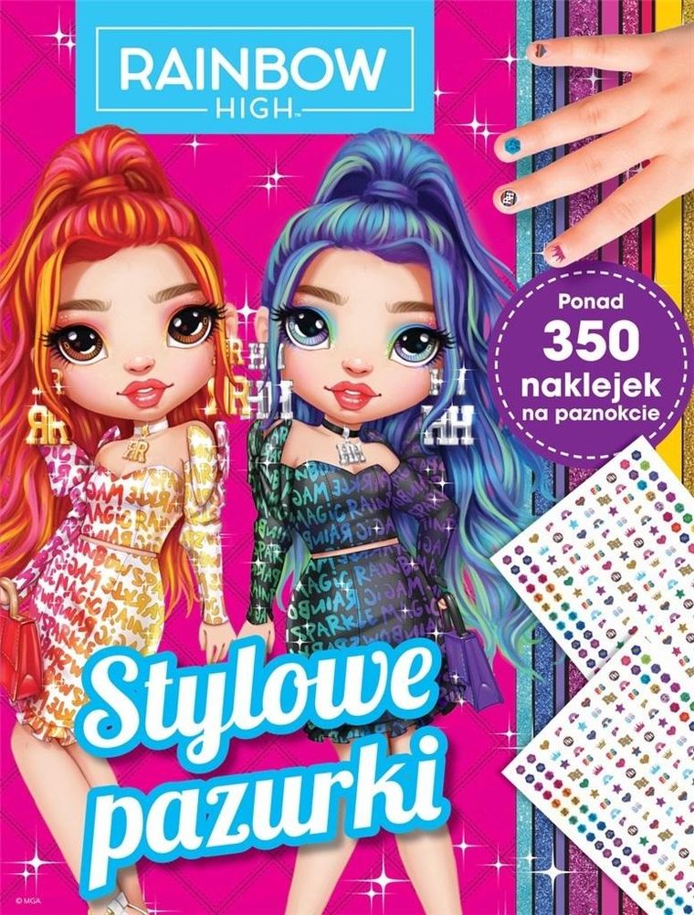 Rainbow High. Stylowe pazurki