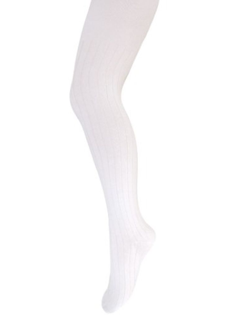 Rajstopy dziecięce, bawełna organiczna, białe, KidsMed