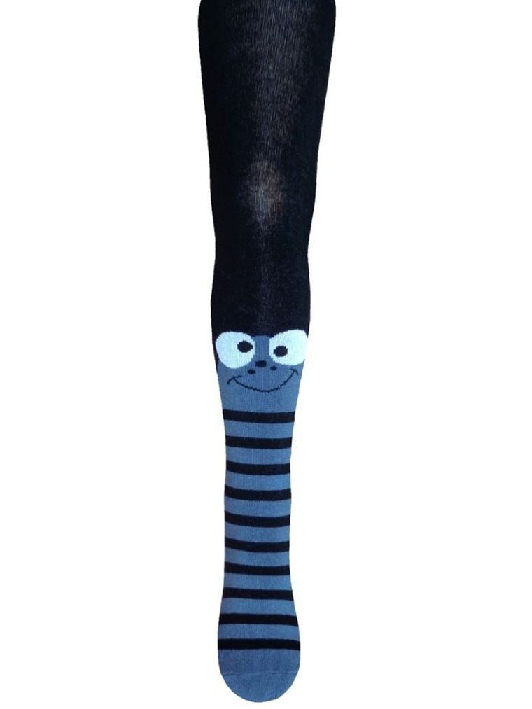 Rajstopy dziecięce bawełniane, czarne, Milusie