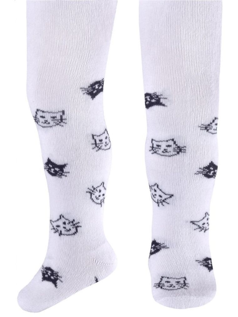 Rajstopy dziecięce, białe, Milusie