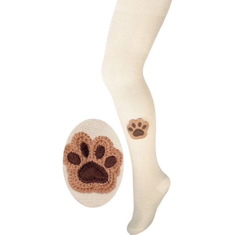 Rajstopy dziecięce, ecru, Milusie