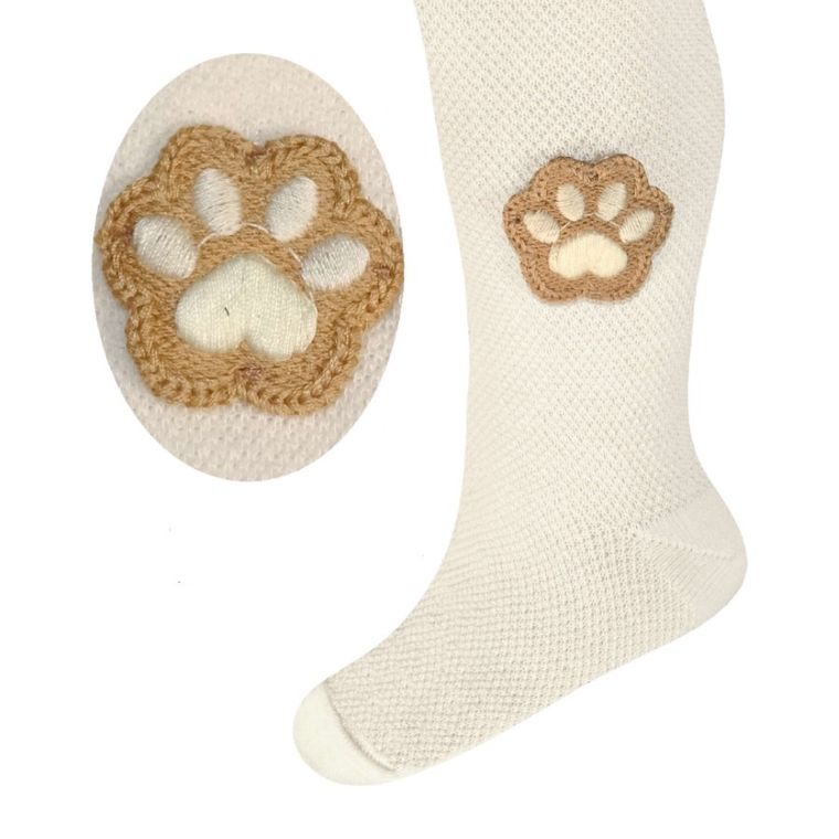 Rajstopy dziecięce, ecru, Milusie