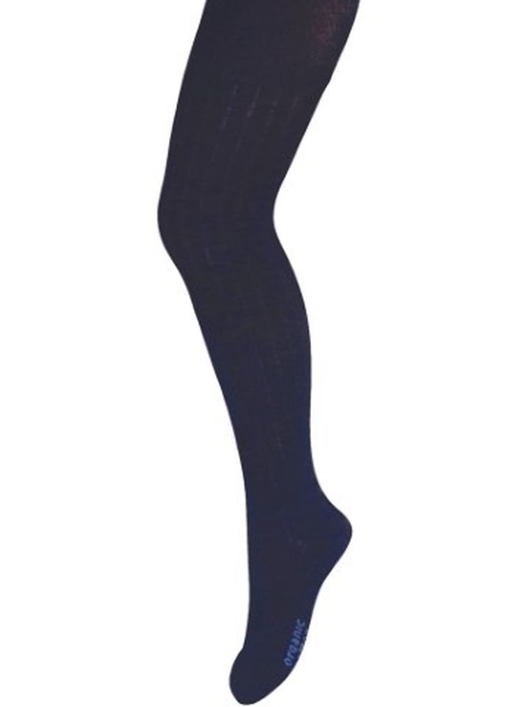 Rajstopy dziecięce, granatowe, bawełna organiczna, KidsMed