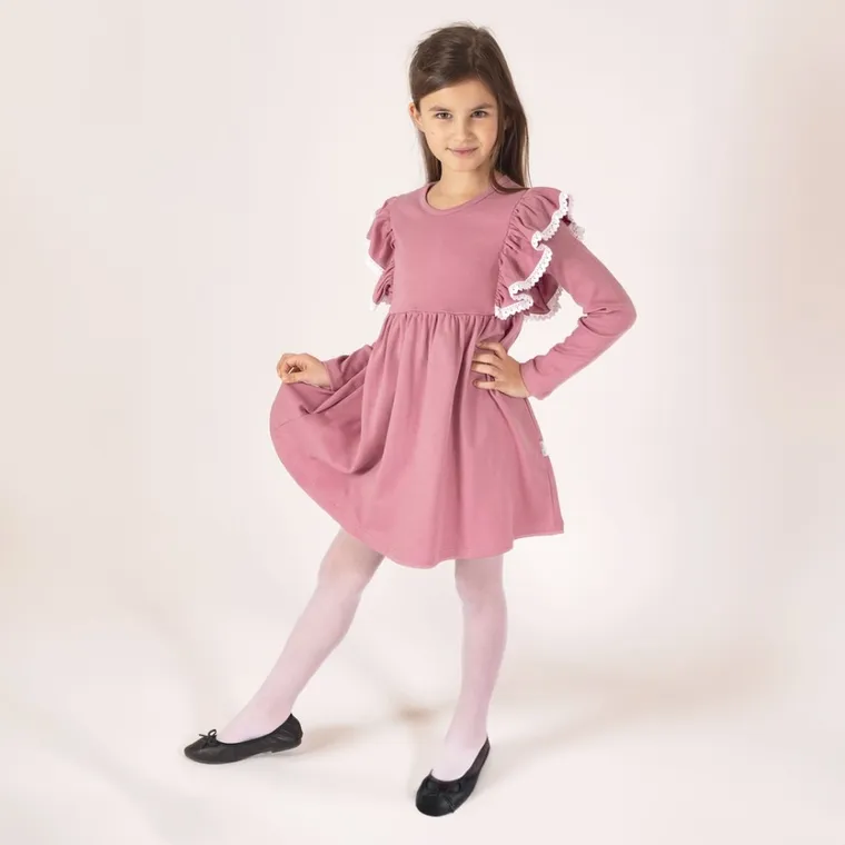 Rajstopy dziewczęce, białe, 20 DEN, Nicol