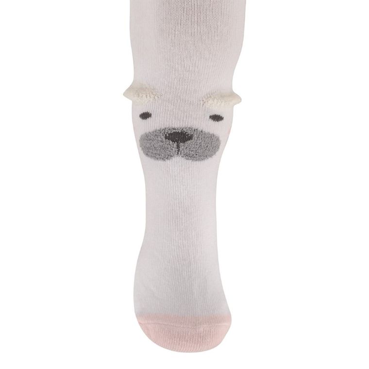 Rajstopy dziewczęce, białe, Be Snazzy