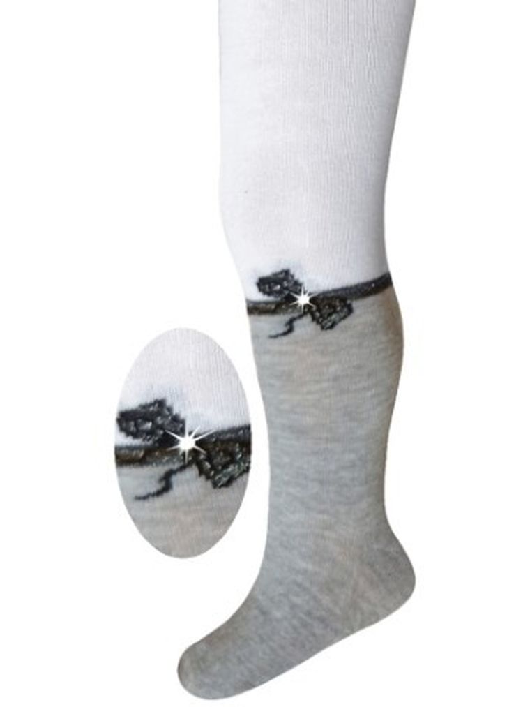 Rajstopy dziewczęce, białe, Milusie