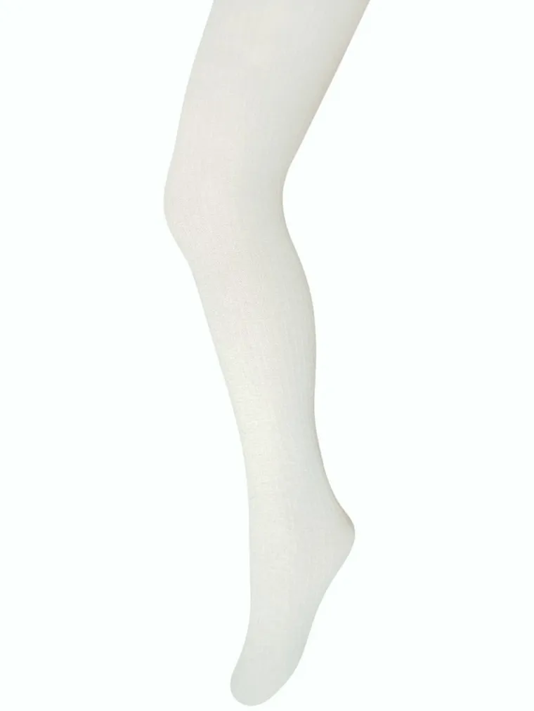 Rajstopy dziewczęce, białe, Milusie