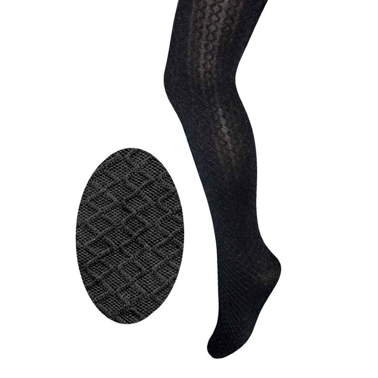 Rajstopy dziewczęce, czarne, mikrofibra, Milusie