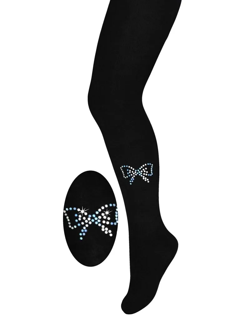 Rajstopy dziewczęce, czarne, Milusie