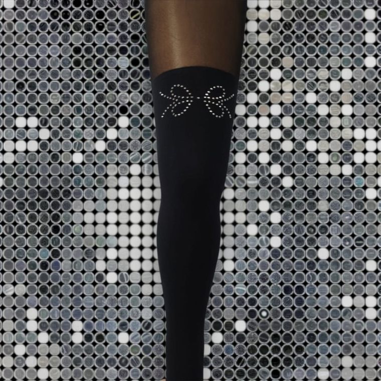 Rajstopy dziewczęce, czarne, Milusie