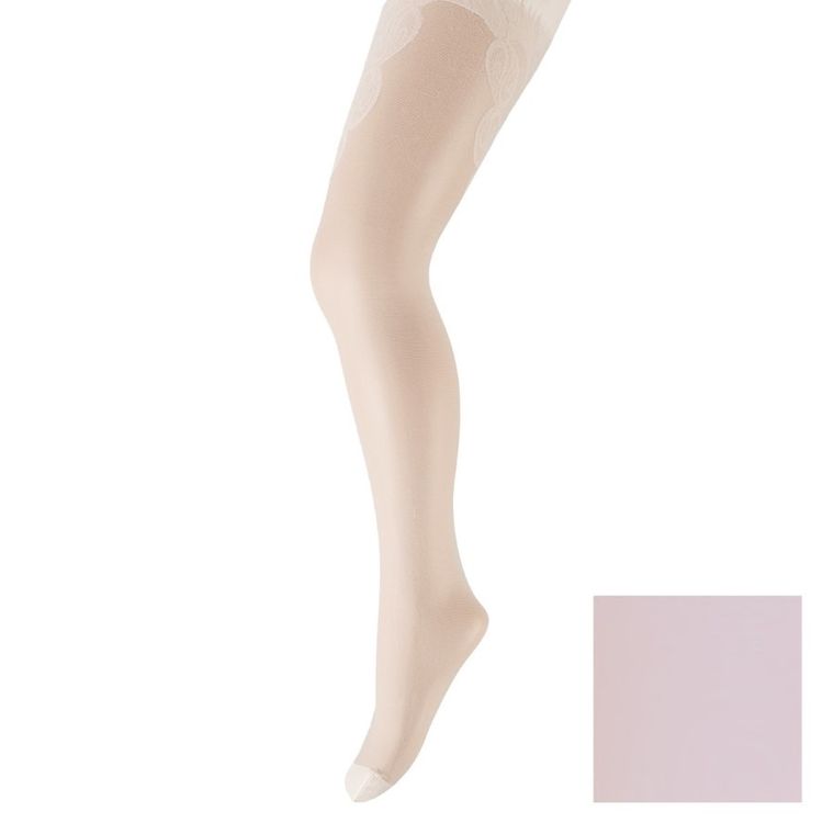 Rajstopy dziewczęce, ecru, 15 DEN, Adrian