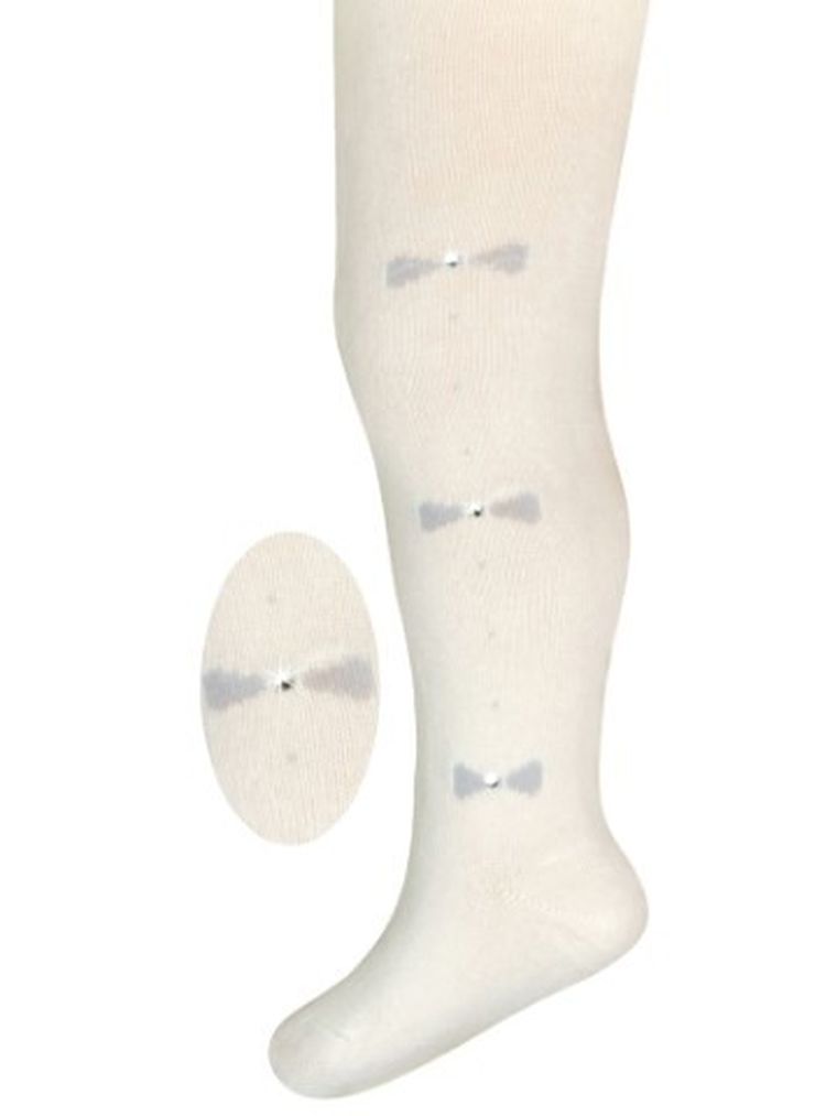 Rajstopy dziewczęce, ecru, Milusie