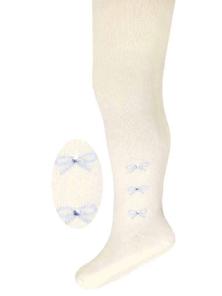 Rajstopy dziewczęce, ecru, Milusie