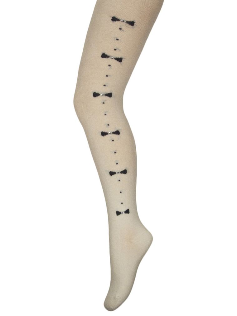 Rajstopy dziewczęce, ecru, Milusie