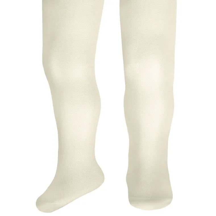 Rajstopy dziewczęce, ecru, Milusie
