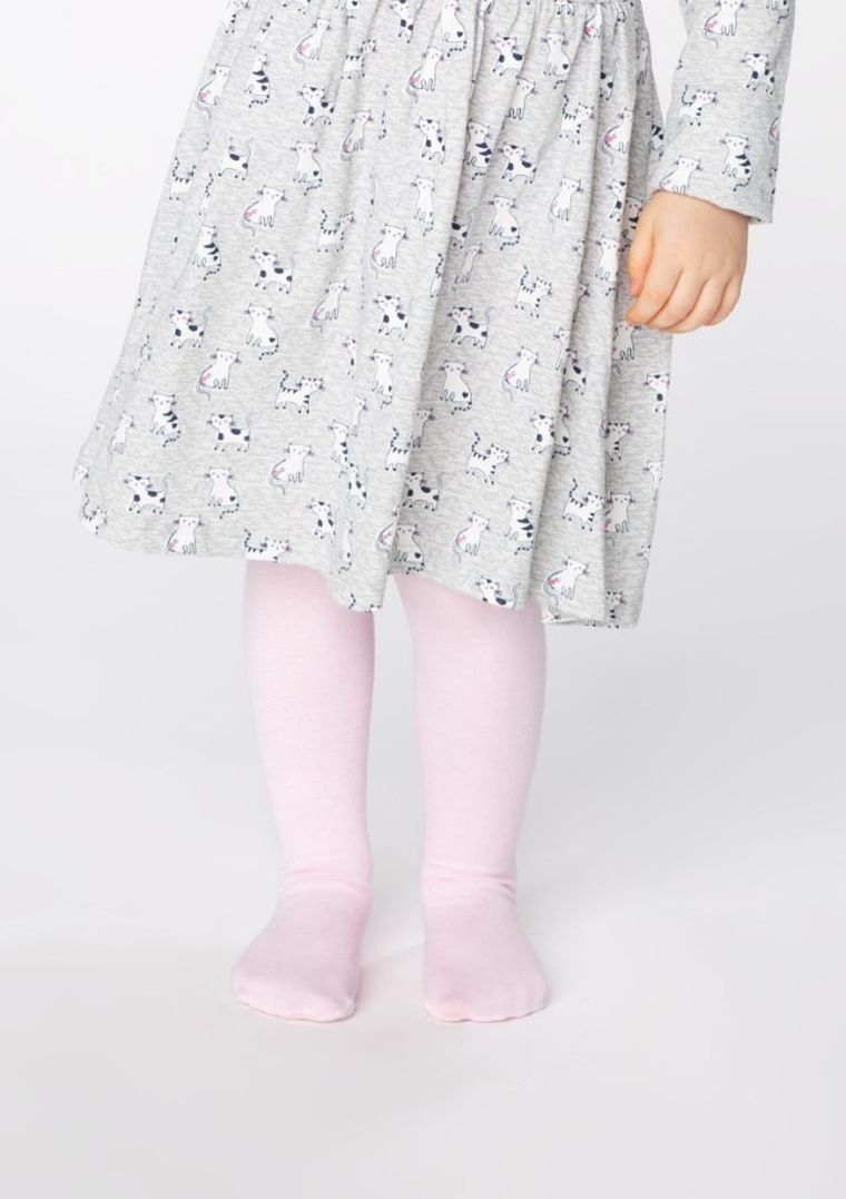 Rajstopy dziewczęce, jasnoróżowe, Pippi, Marilyn