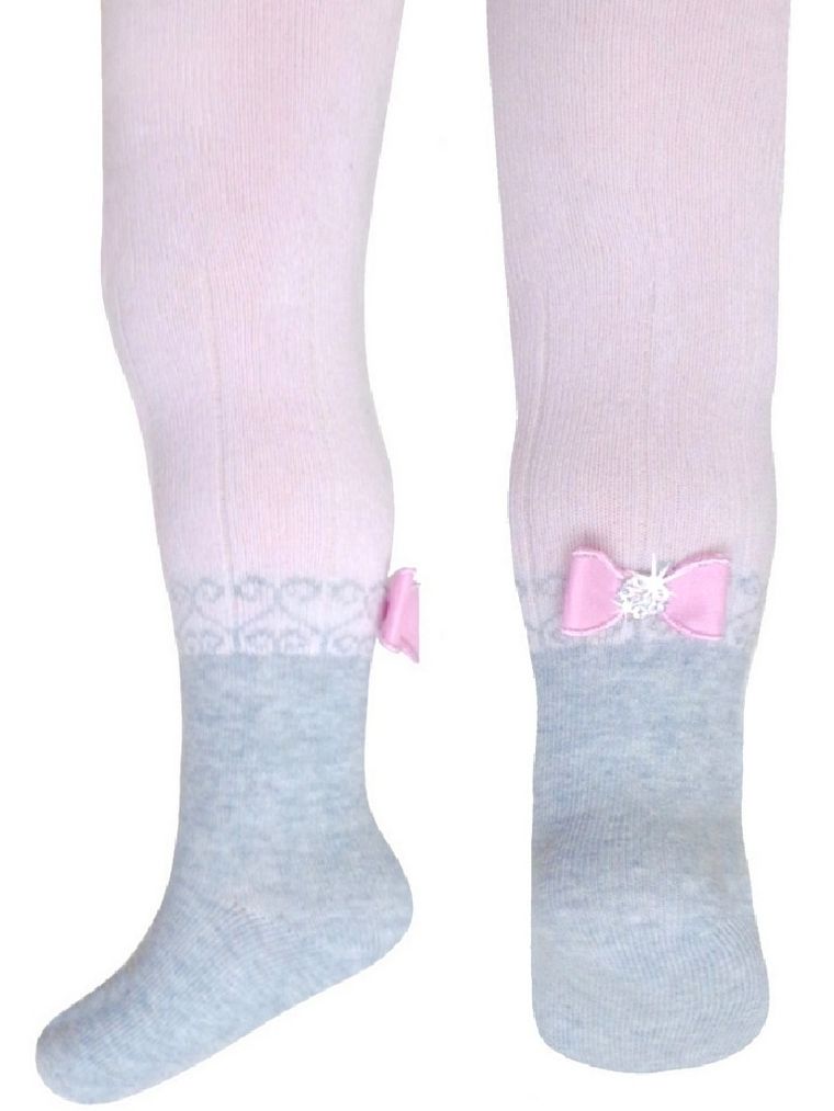 Rajstopy dziewczęce, różowe, Milusie