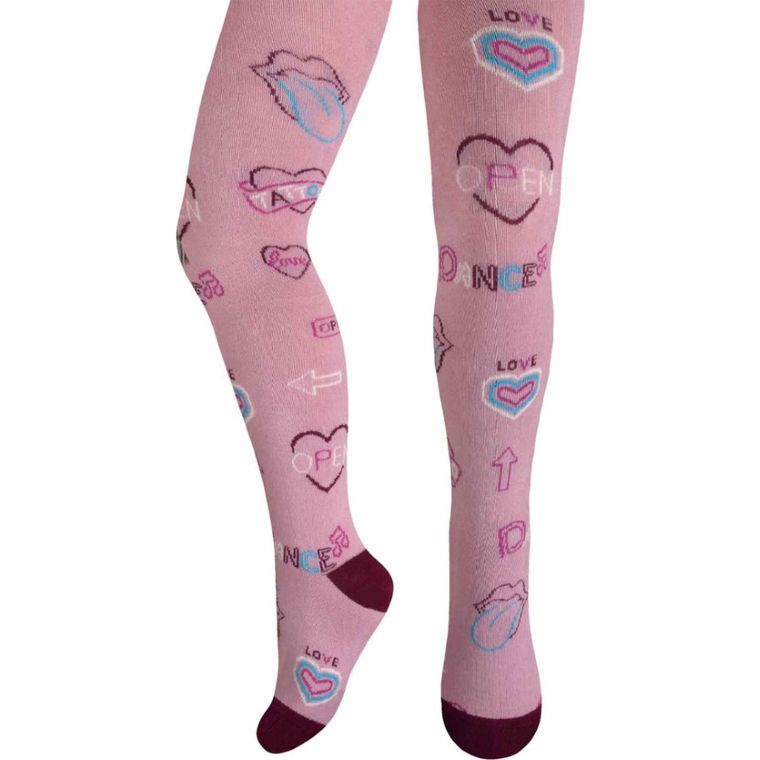 Rajstopy dziewczęce, różowe, Milusie