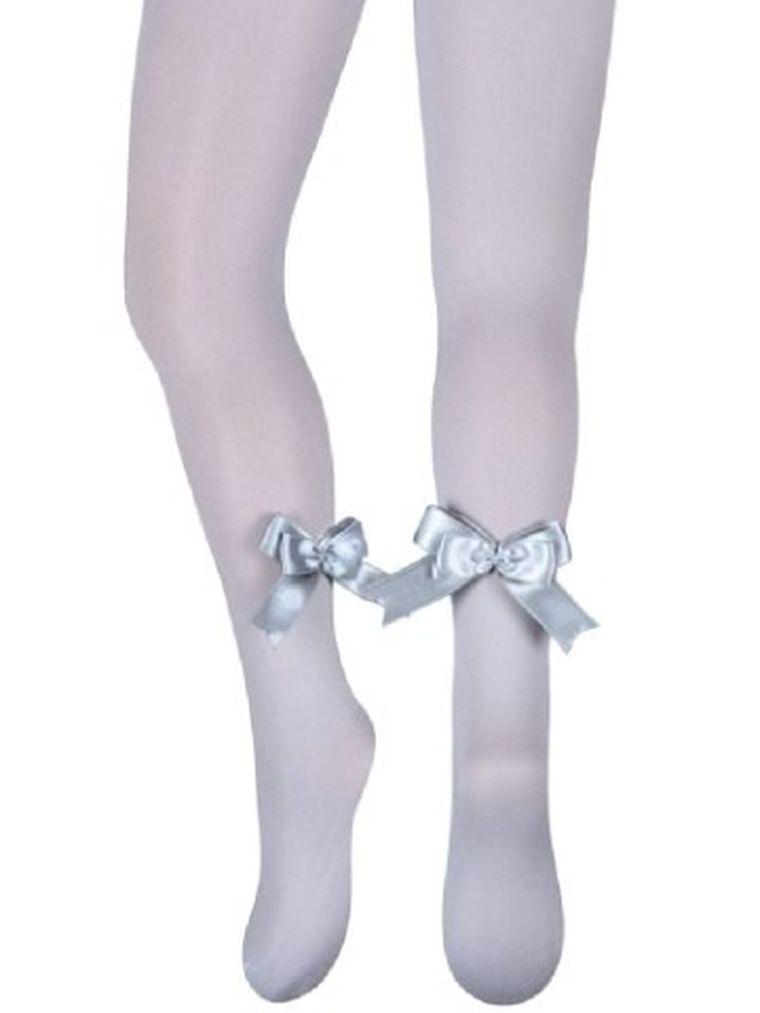 Rajstopy dziewczęce, szare, mikrofibra, Milusie