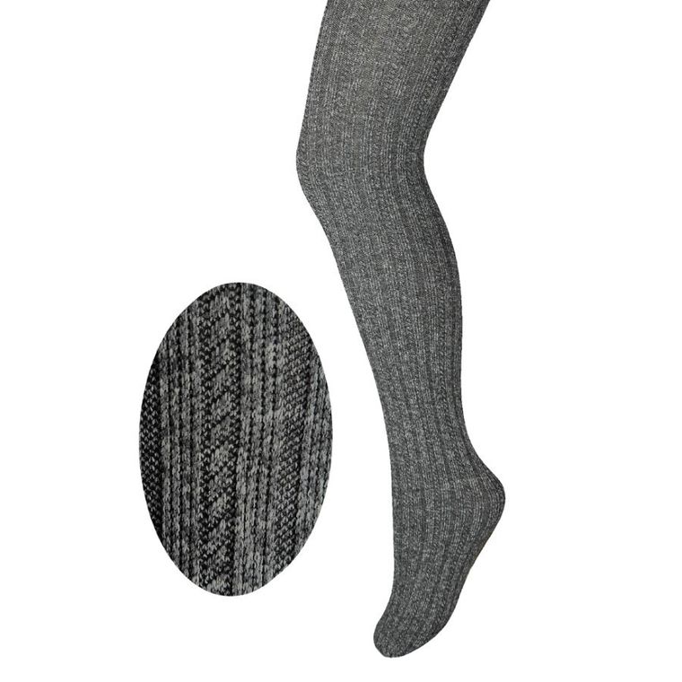 Rajstopy dziewczęce, szare, mikrofibra, Milusie