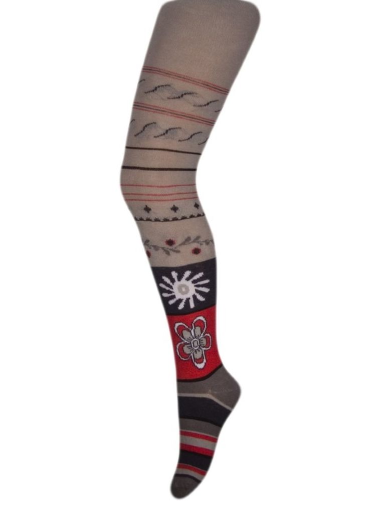 Rajstopy dziewczęce, szare, Milusie