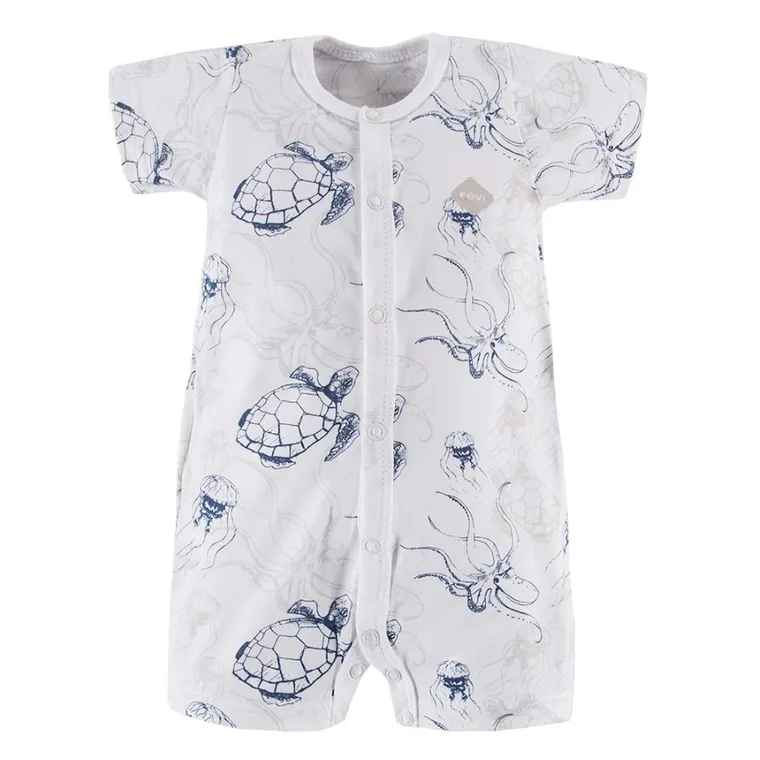 Rampers chłopięcy, biały, Eevi