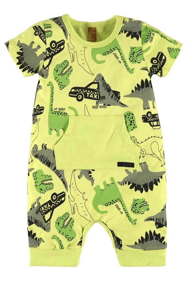Rampers chłopięcy, zielony, Up Baby