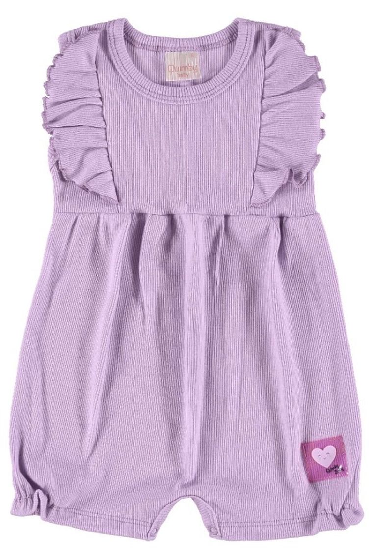 Rampers dziewczęcy, fioletowy, Quimby