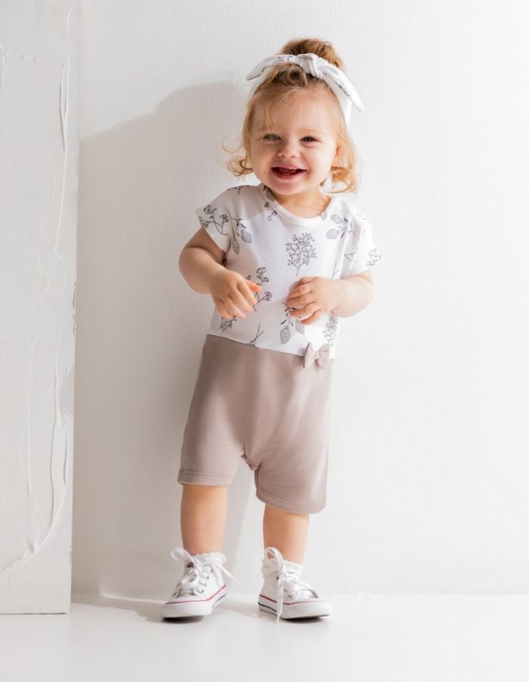 Rampers dziewczęcy, mix, Nicol