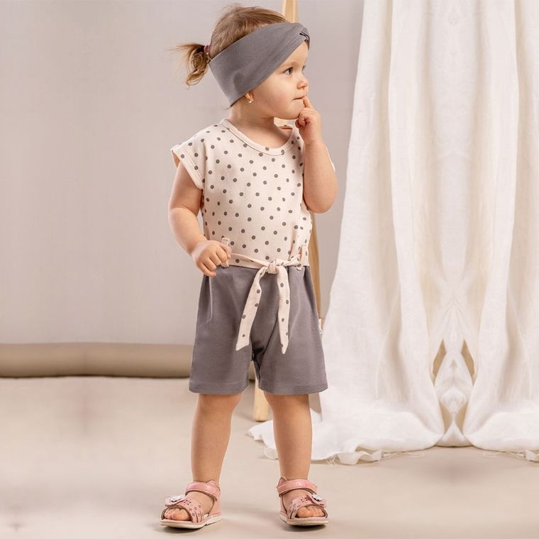 Rampers dziewczęcy, mix, Nicol