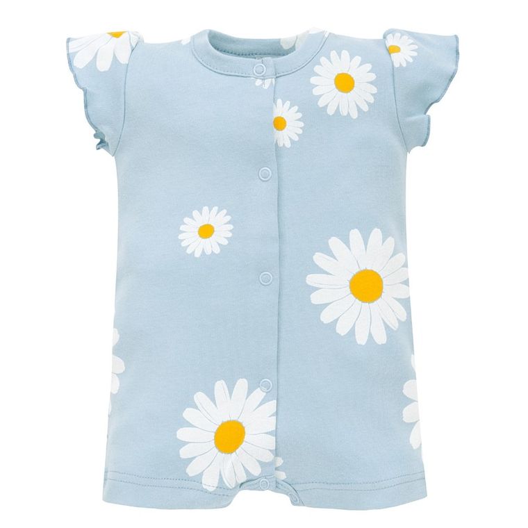 Rampers dziewczęcy, niebieski, Pinokio