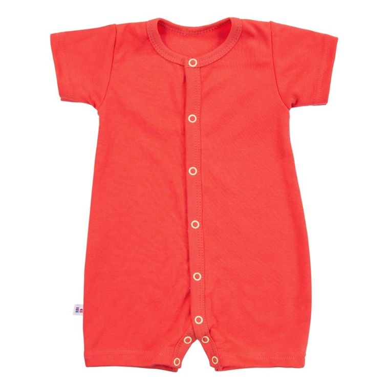 Rampers dziewczęcy, pomarańczowy, Eevi