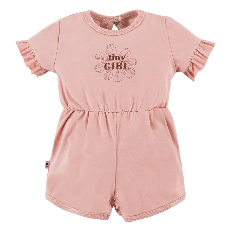 Rampers dziewczęcy, różowy, Eevi