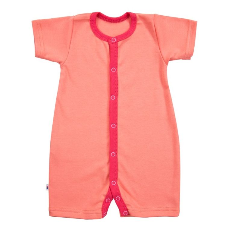 Rampers dziewczęcy, różowy, Eevi
