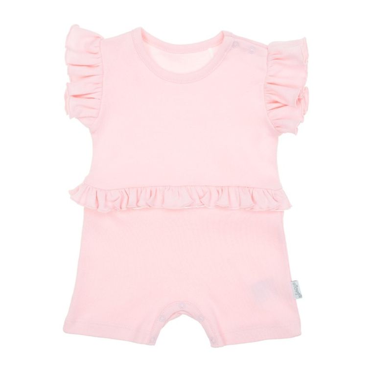 Rampers dziewczęcy, różowy, Nicol