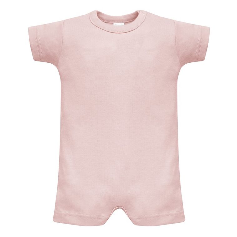Rampers dziewczęcy, różowy, Pinokio