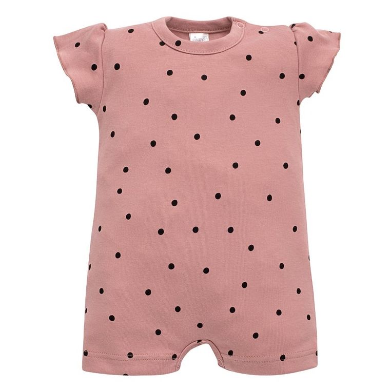 Rampers dziewczęcy, różowy, Pinokio