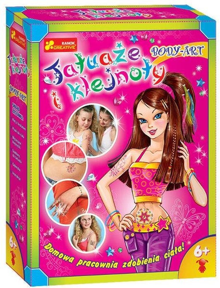 Ranok-Creative, Body Art, tatuaże i klejnoty, zestaw kreatywny