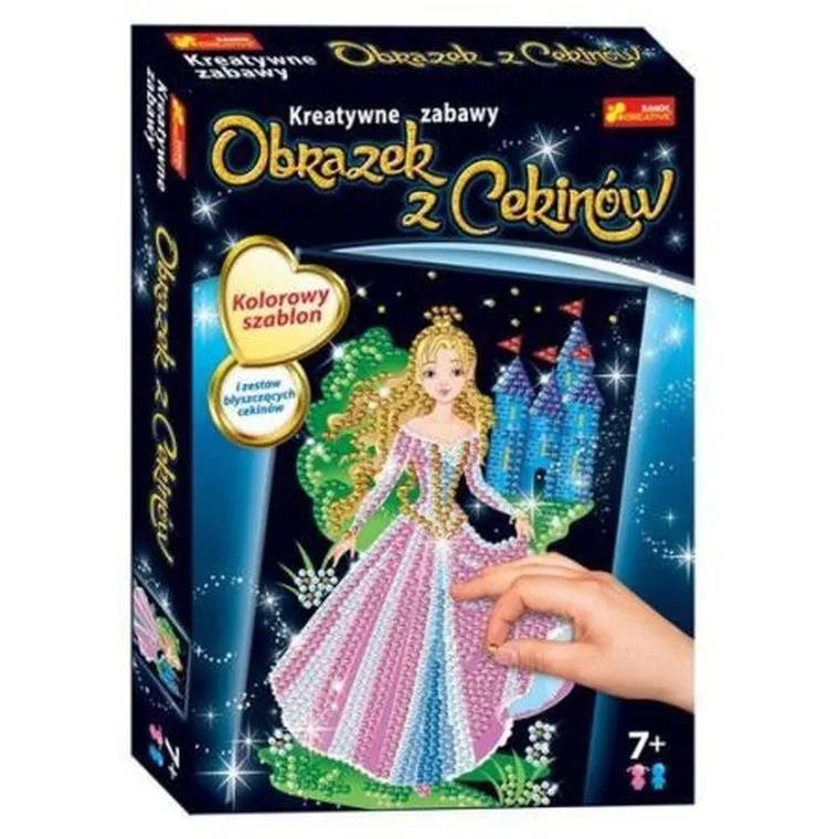 Ranok-Creative, Cekinowy obrazek, Królewna, zestaw kreatywny