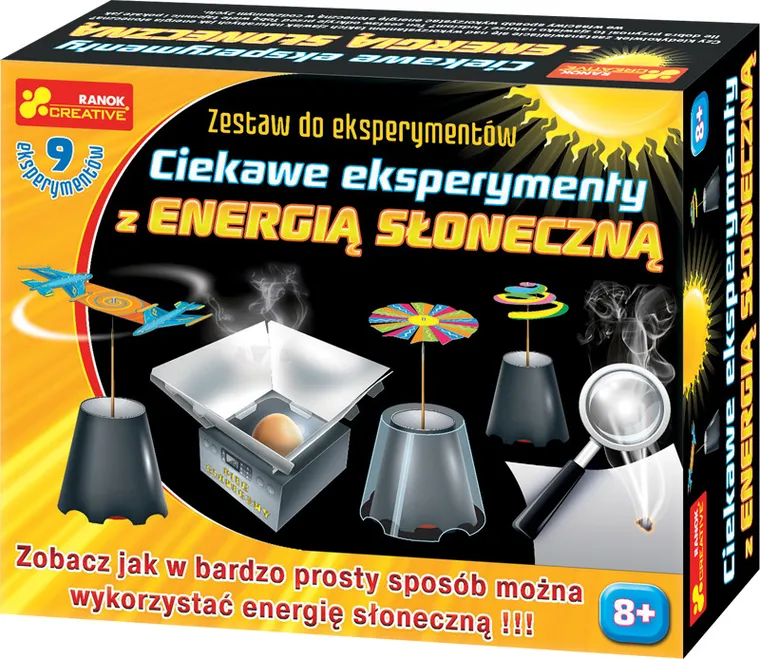 Ranok-Creative, Ciekawe eksperymenty z energią słoneczną, zestaw kreatywny