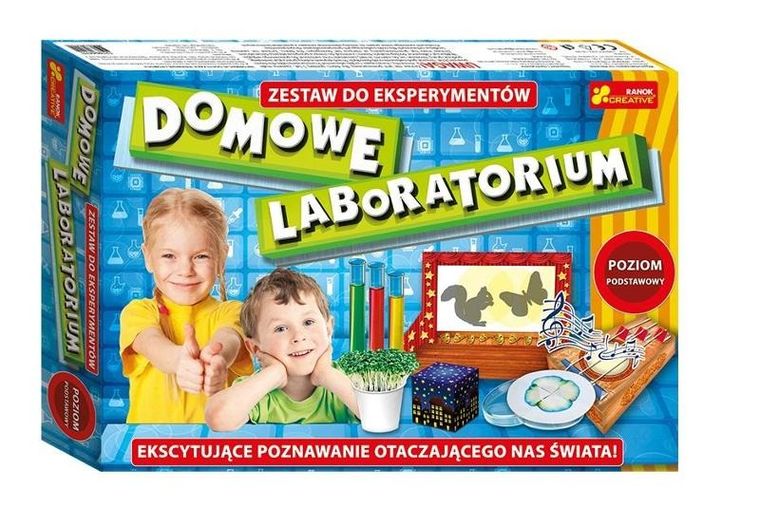 Ranok Creative, Domowe laboratorium, zestaw doświadczalny