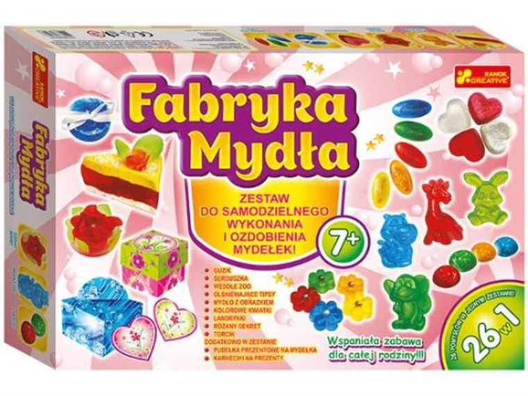 Ranok-Creative, Fabryka mydła, zestaw naukowy