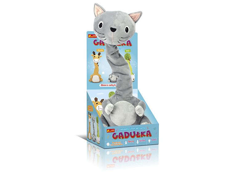 Ranok-Creative, Gadułka, Kotek, interaktywna tańcząca maskotka