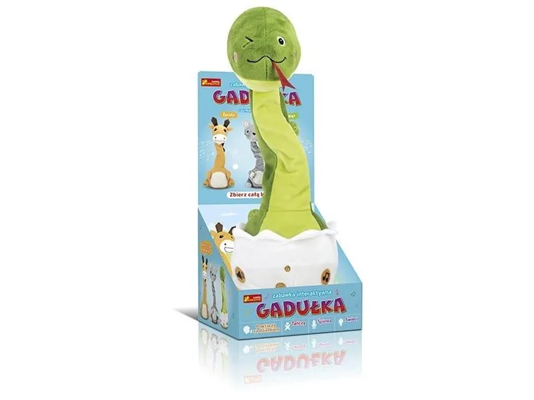 Ranok-Creative, Gadułka, Wąż, interaktywna tańcząca maskotka